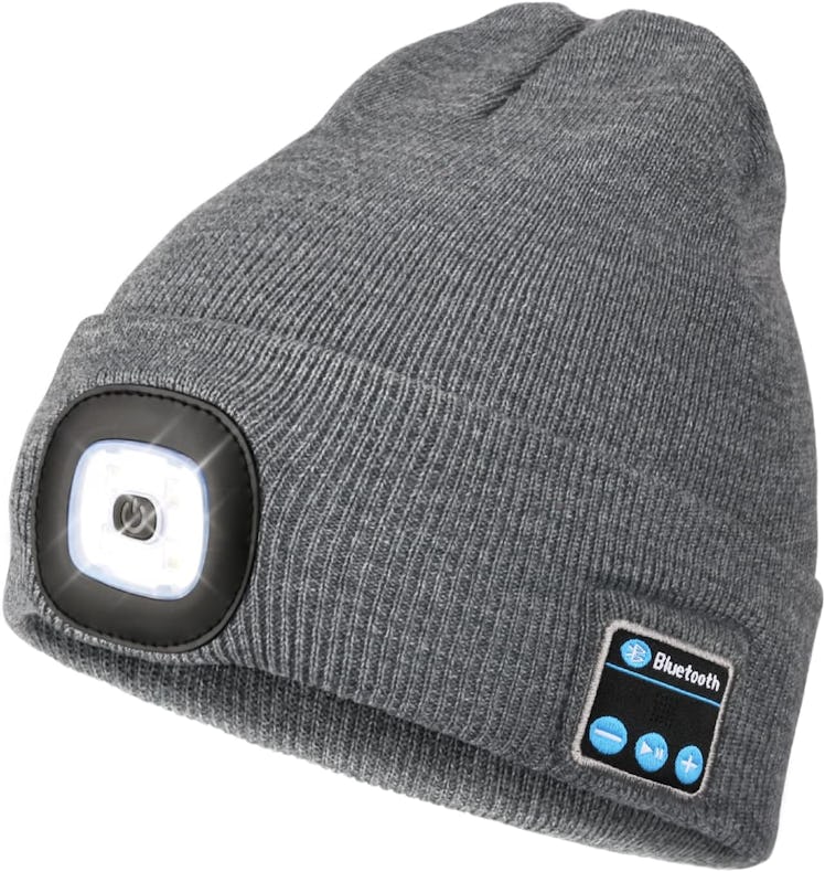 Wmcaps Bluetooth Beanie Hat with Light