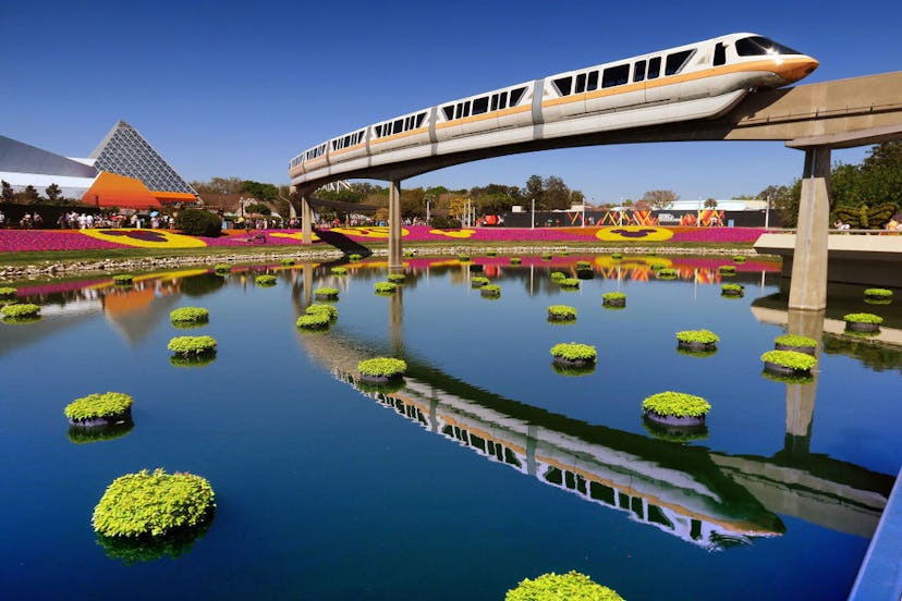 Epcot monorail Disney World
