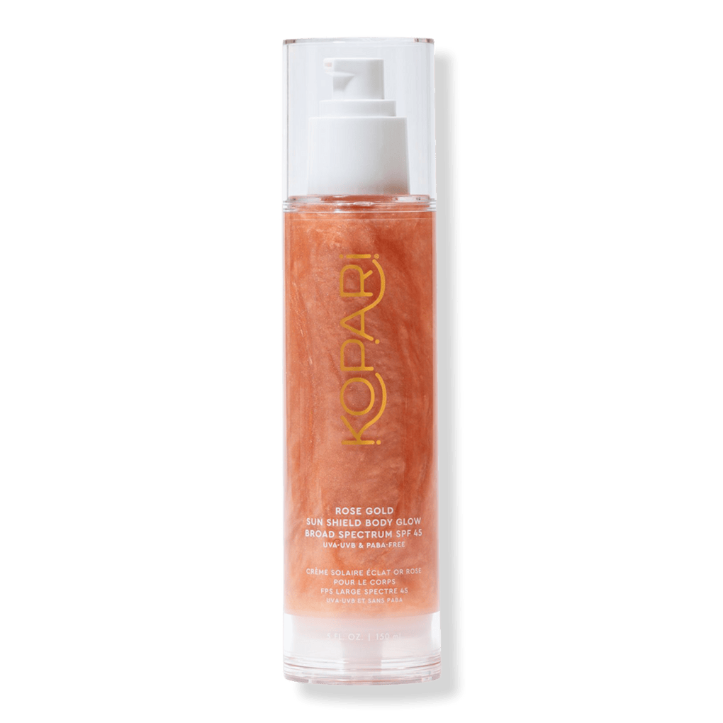 Kopari Rose Gold Sun Shield Body Glow SPF 45