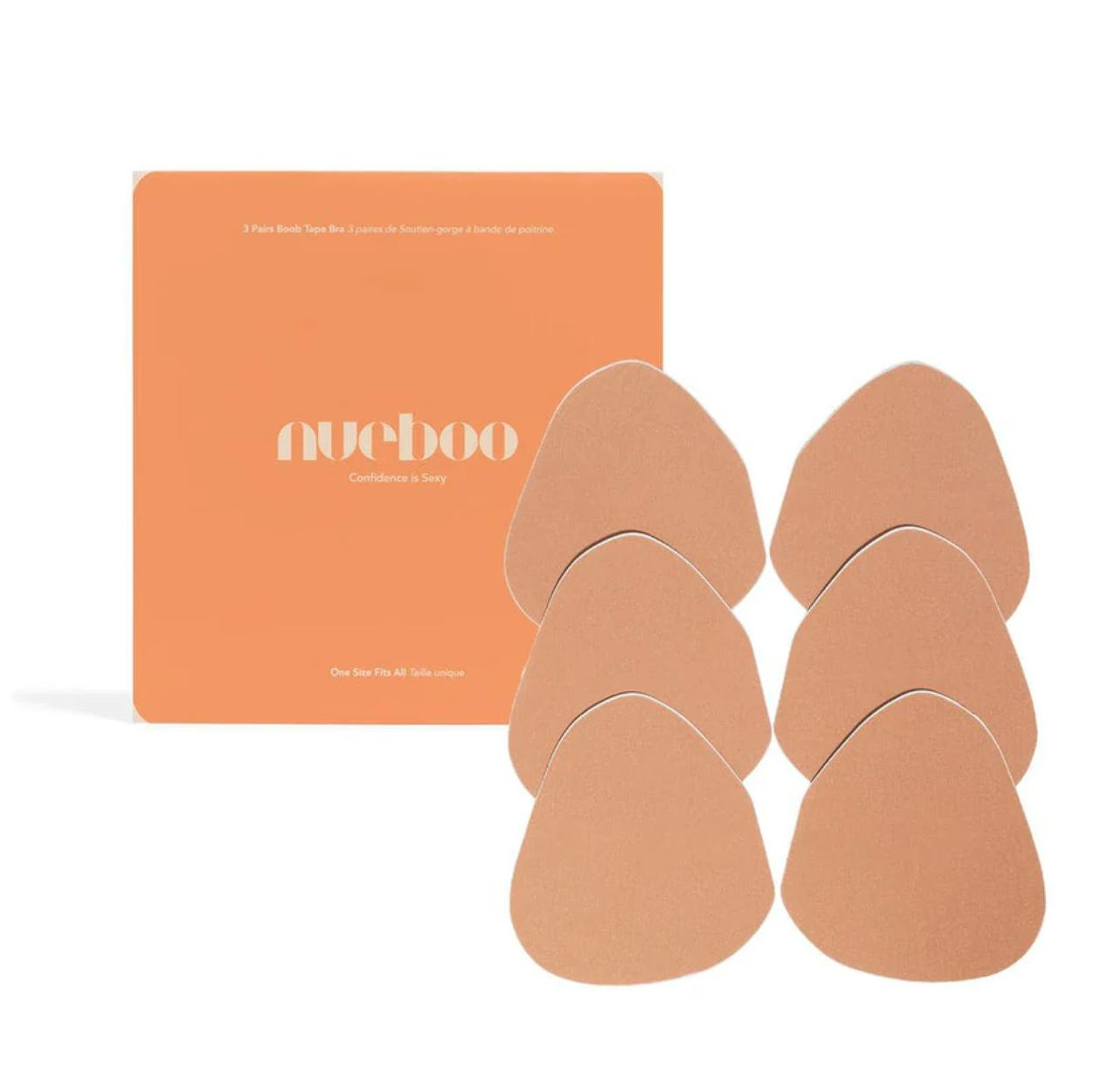 Nueboo Easy Lift Adhesive Bra (Set Of 3)