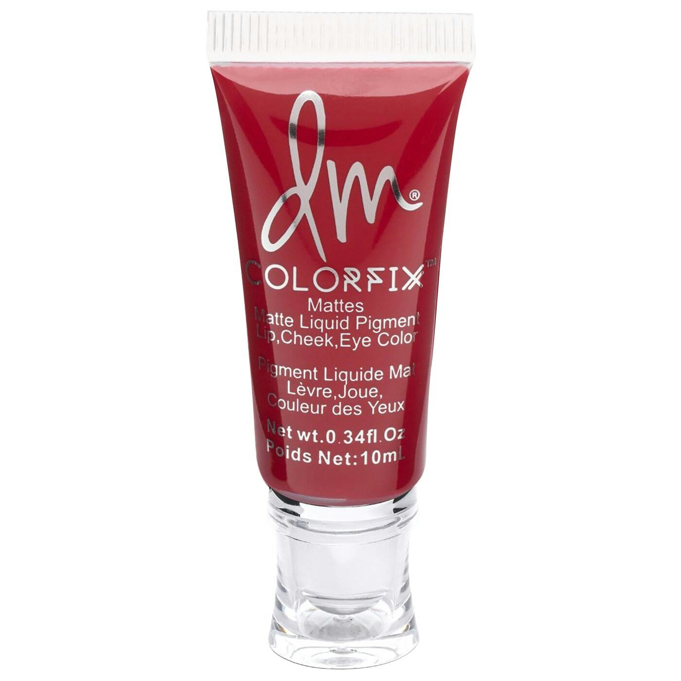 Danessa Myricks Beauty Colorfix Multi-Use Eye, Cheek &amp; Lip Waterproof Liquid Pigment, Primary Red