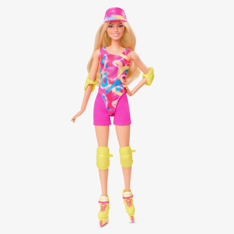 retro skating Barbie