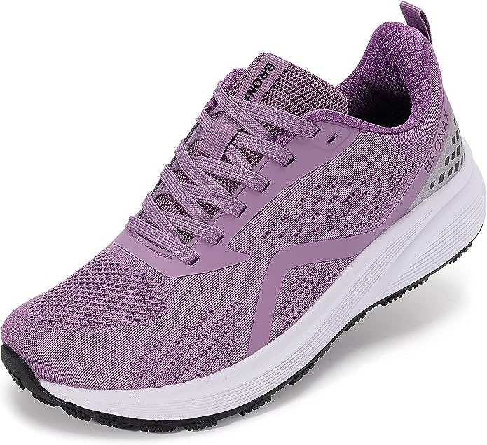 BRONAX Wide Toe Box Road Running Shoes