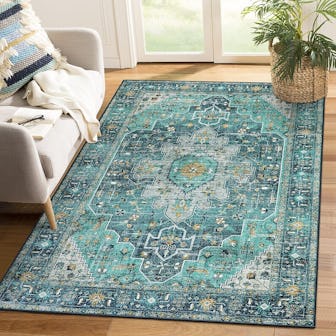 Moynesa Ultra-Thin Washable Area Rug