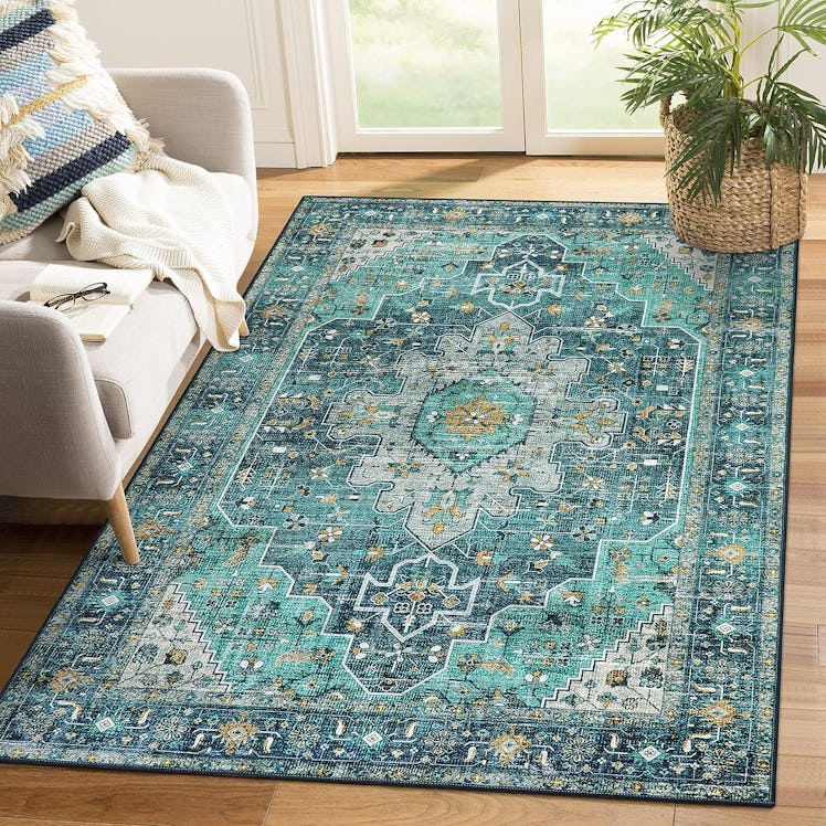 Moynesa Ultra-Thin Washable Area Rug