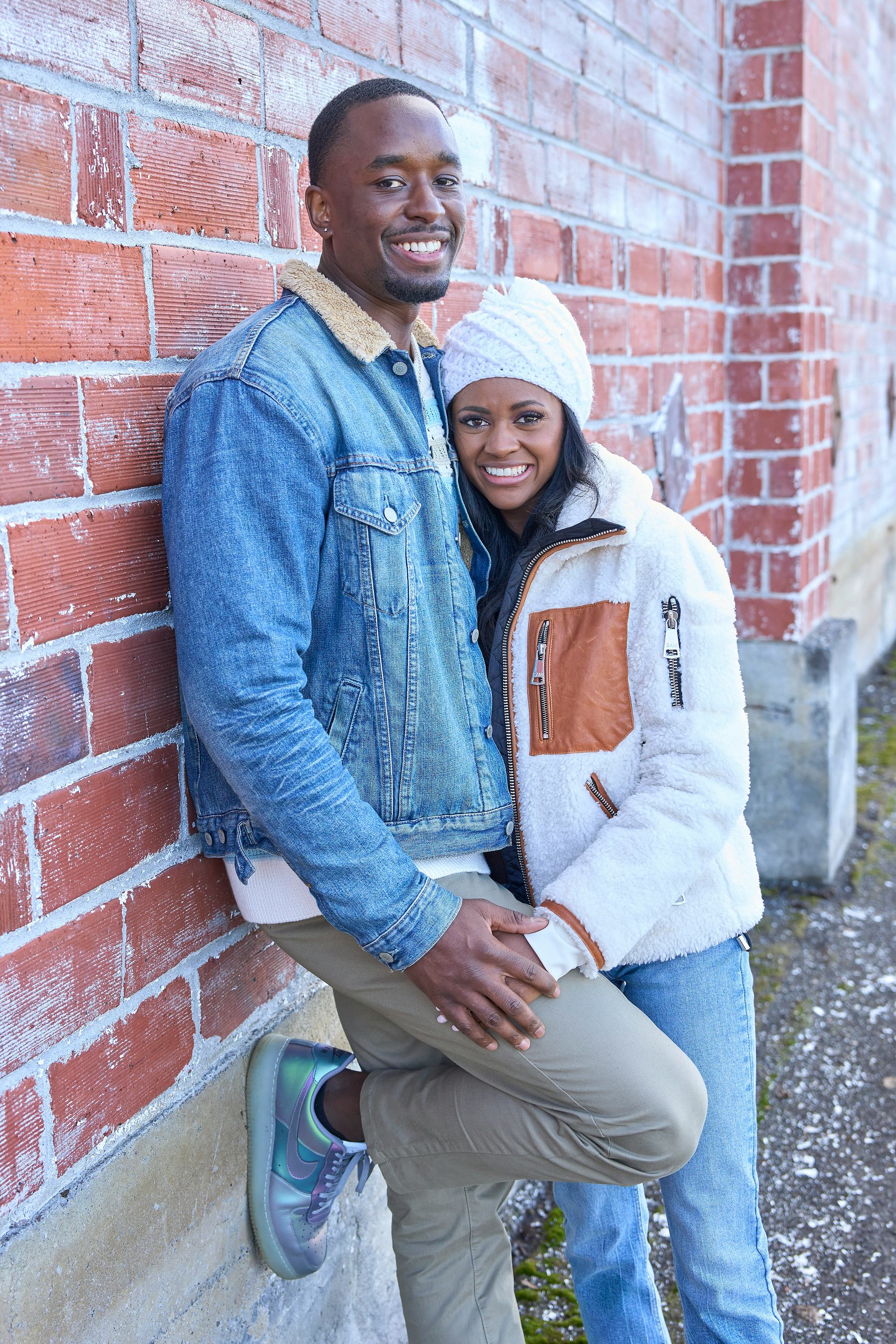 Xavier and Charity on &lsquo;The Bachelorette.&rsquo; Photo via ABC