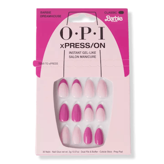 OPI <3 Barbie xPRESS/On Press On Nails, Barbie Dreamhouse