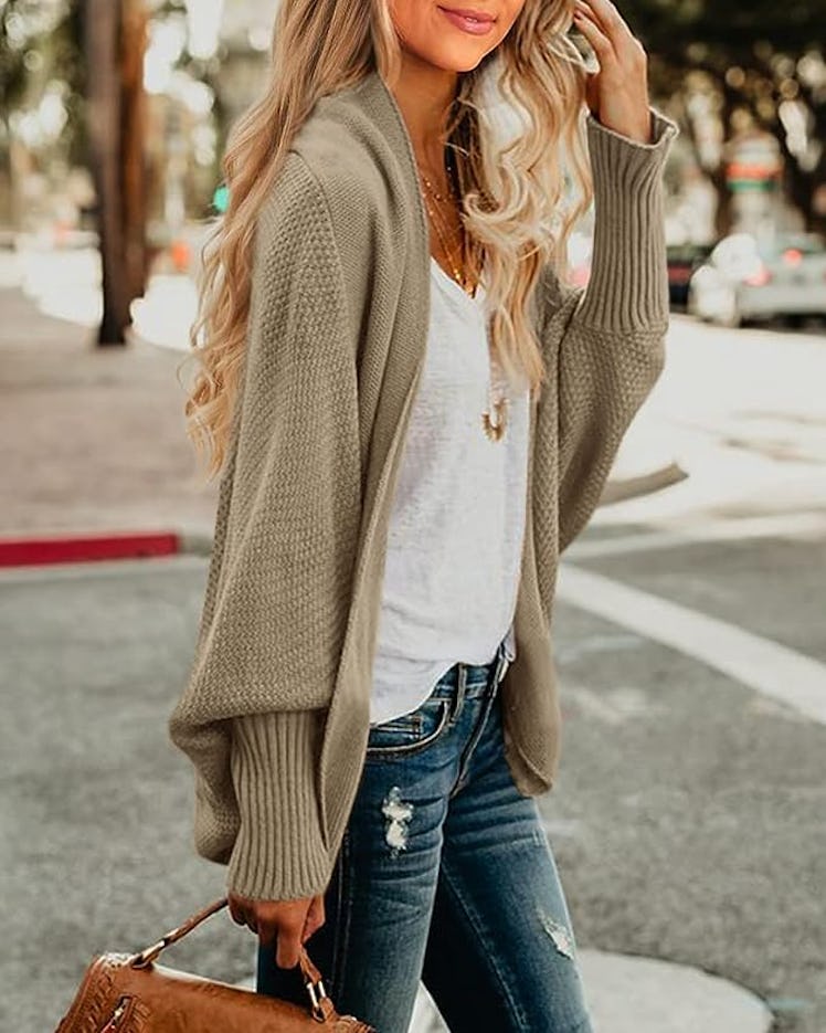 Imily Bela Oversized Batwing Cardigan 