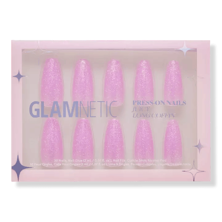 Glamnetic Juicy Long Coffin Press-On Nails