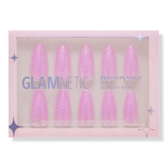 Glamnetic Juicy Long Coffin Press-On Nails