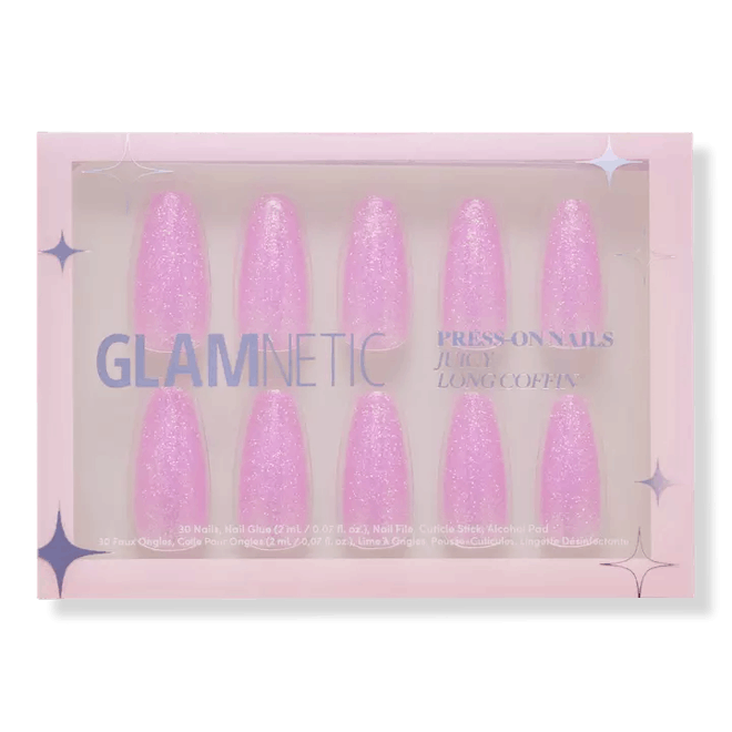 Glamnetic Juicy Long Coffin Press-On Nails