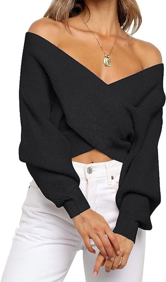 ZCSIA Knitted Pullover Sweater