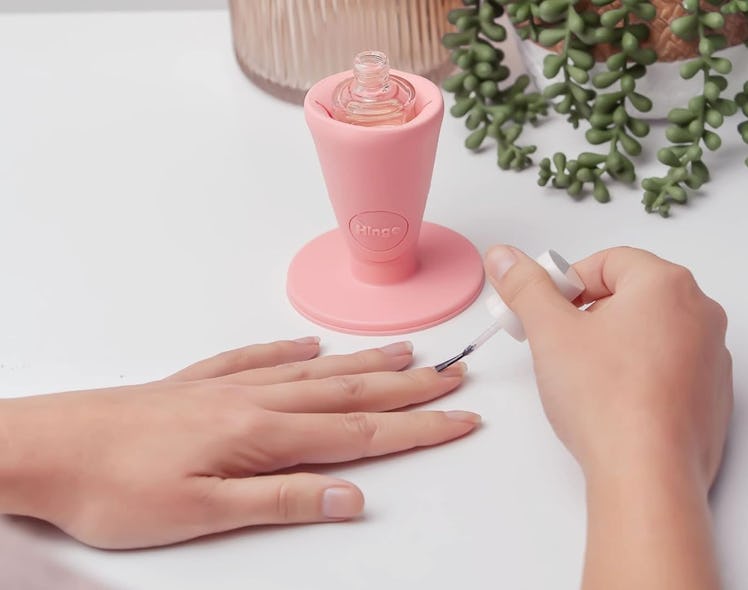 tweexy Hinge Untippable Nail Polish Bottle Holder
