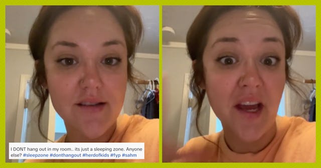 The internet is sharing whether or not they had bedroom parents or living room parents growing up in...