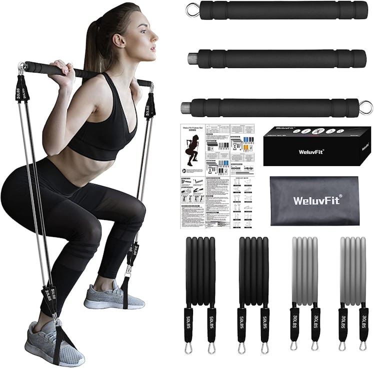 WeluvFit Pilates Bar Kit