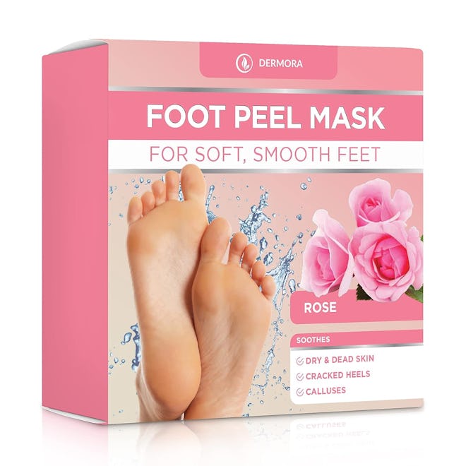  Dermora Exfoliating Foot Peel Mask (3-Pack)