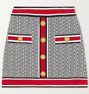 mini knit skirt