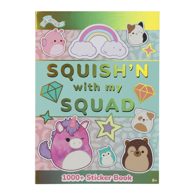 Squishmallows Squish'n with My Squad Sticker Book