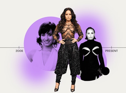 Demi Lovato’s Style Evolution Shows She’s Been Ahead Of Every Beauty Trend