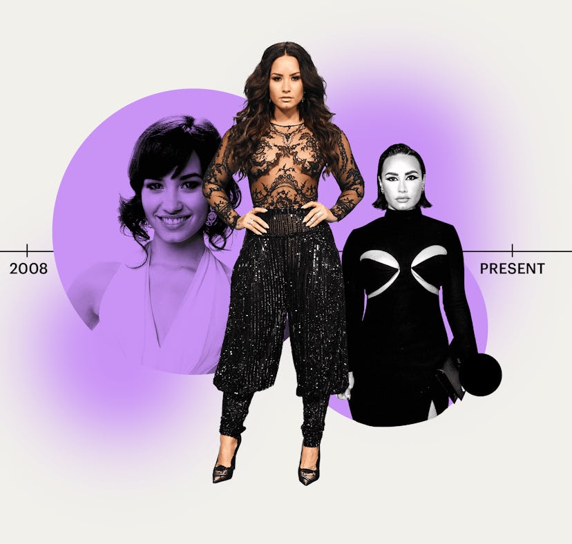 Demi Lovato’s Style Evolution Shows She’s Been Ahead Of Every Beauty Trend
