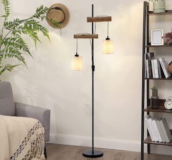 Osasy Farmhouse Floor Lamps for Living Room