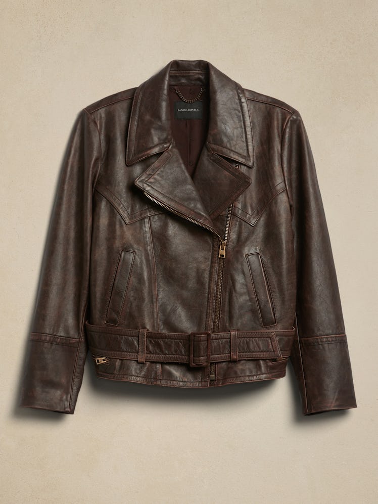 Canyon Leather Moto Jacket