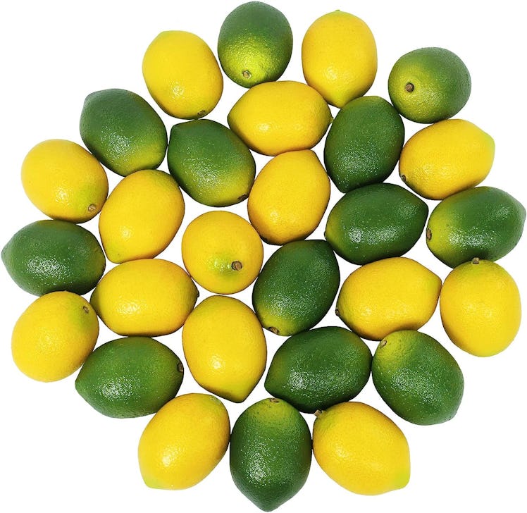 Winlyn Fake Lemon & Lime (28 Pieces)