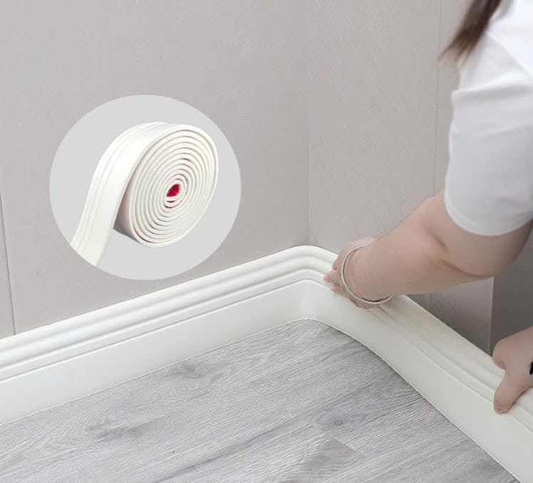 COUKIU Flexible Baseboard Molding Trim