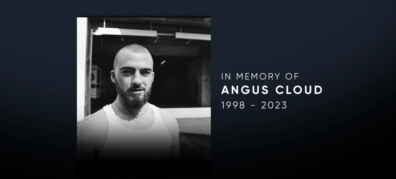 Max&rsquo;s Angus Cloud tribute on &lsquo;Euphoria&rsquo;