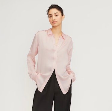 The Satin Relaxed Shirt