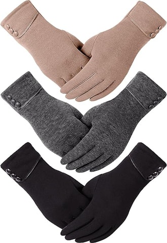 Dimore Finger Tip Gloves Three-Pack