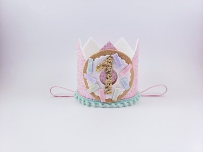 Donut Birthday Crown