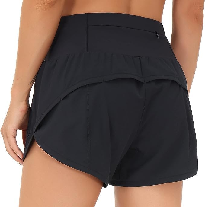 THE GYM PEOPLE High Waisted Running Shorts