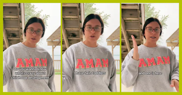 A mom of twins explains how milestones can look significantly different for different kids in this v...