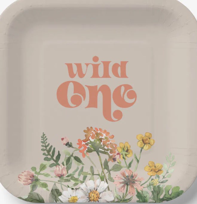 Wildflower Party Plates 8-Pack