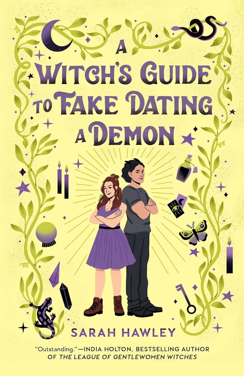 'A Witch’s Guide to Fake Dating a Demon' by Sarah Hawley