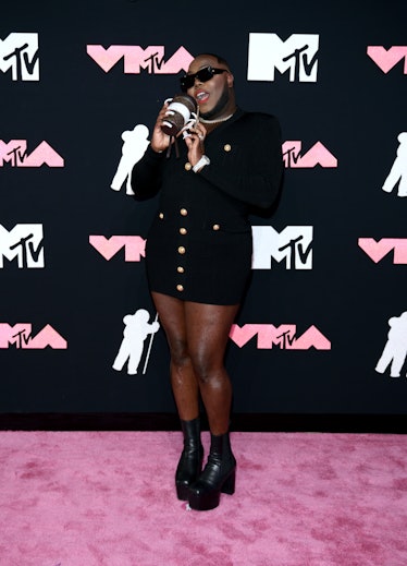 Saucy Santana attends the 2023 MTV Video Music Awards at the Prudential Center on September 12, 2023...