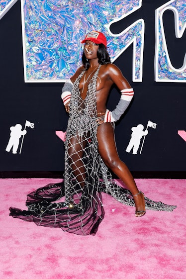 Doechii attends the 2023 MTV Video Music Awards at Prudential Center on September 12, 2023 in Newark...
