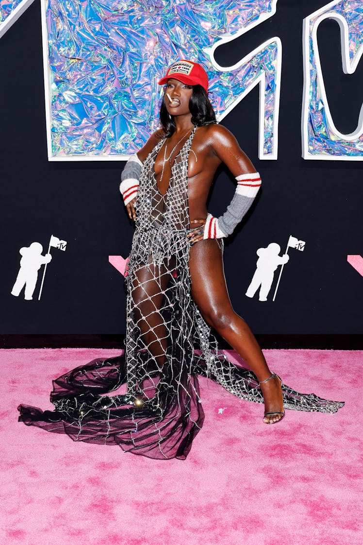 Doechii attends the 2023 MTV Video Music Awards at Prudential Center on September 12, 2023 in Newark...