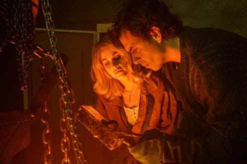 Stefanie Martini as Marnie Palmer and Tom Cullen as John Palmer in 'The Gold' Season 1, Episode 2, v...