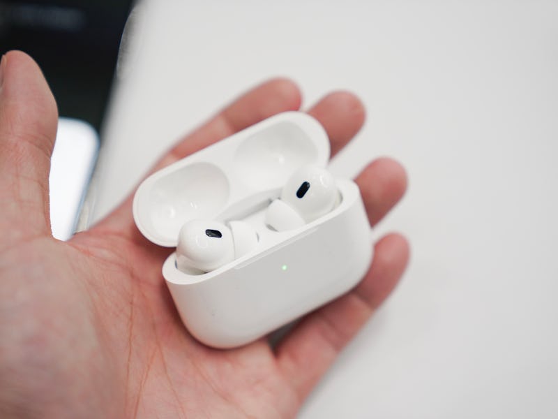 Apple AirPods Pro wireless earbuds with active noise-cancellation