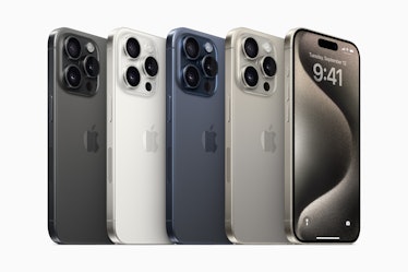 Apple iPhone 15 Pro and Pro Max colors