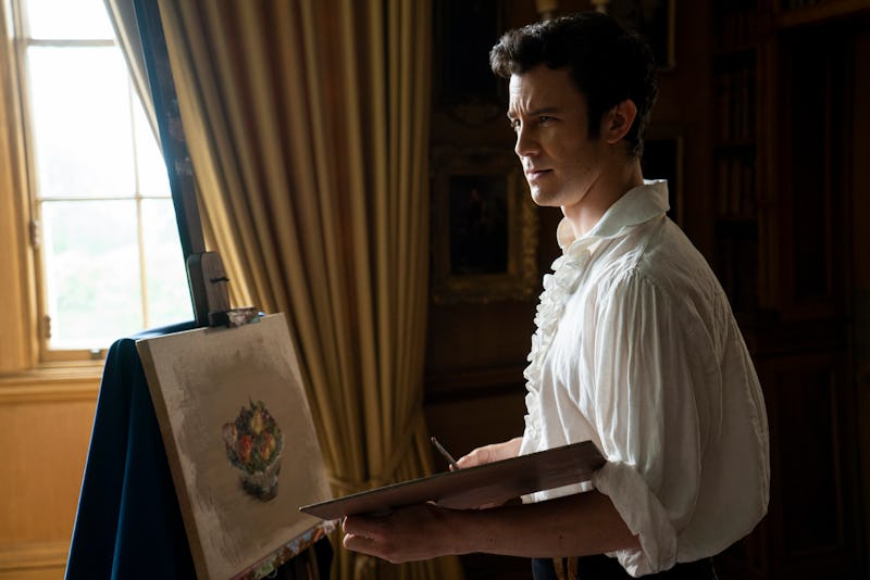 Luke Thompson on 'Bridgerton.' Photo via Netflix