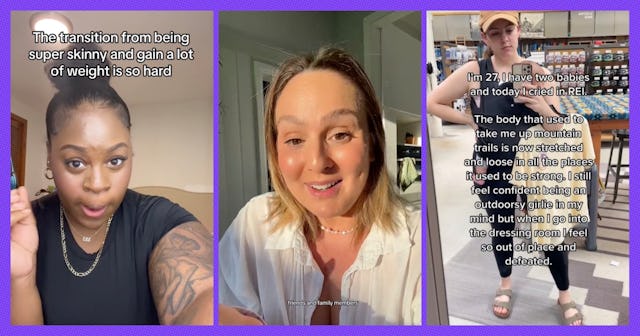 Over on TikTok, women are talking about going through "body grief" after life changes like pregnancy...