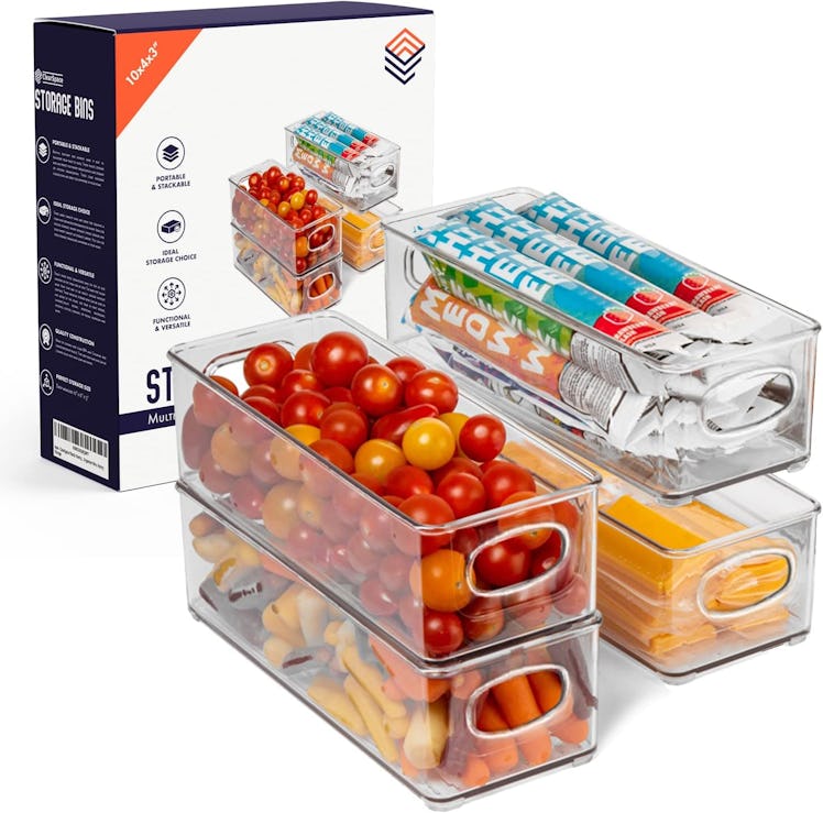ClearSpace Pantry Organization & Food Storage Bin (4-Pack)