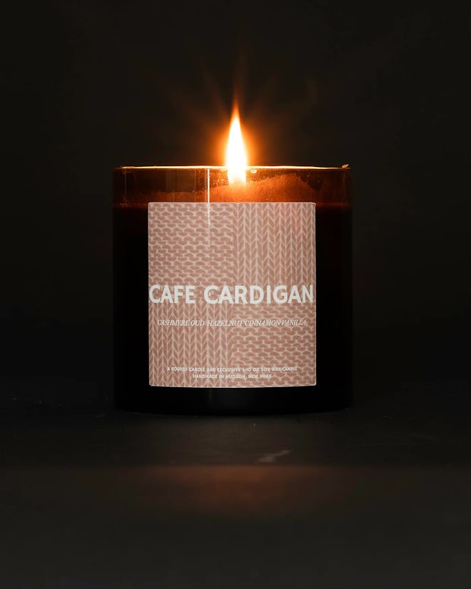 Poured Candle Bar Cafe Cardigan Soy Wax Candle