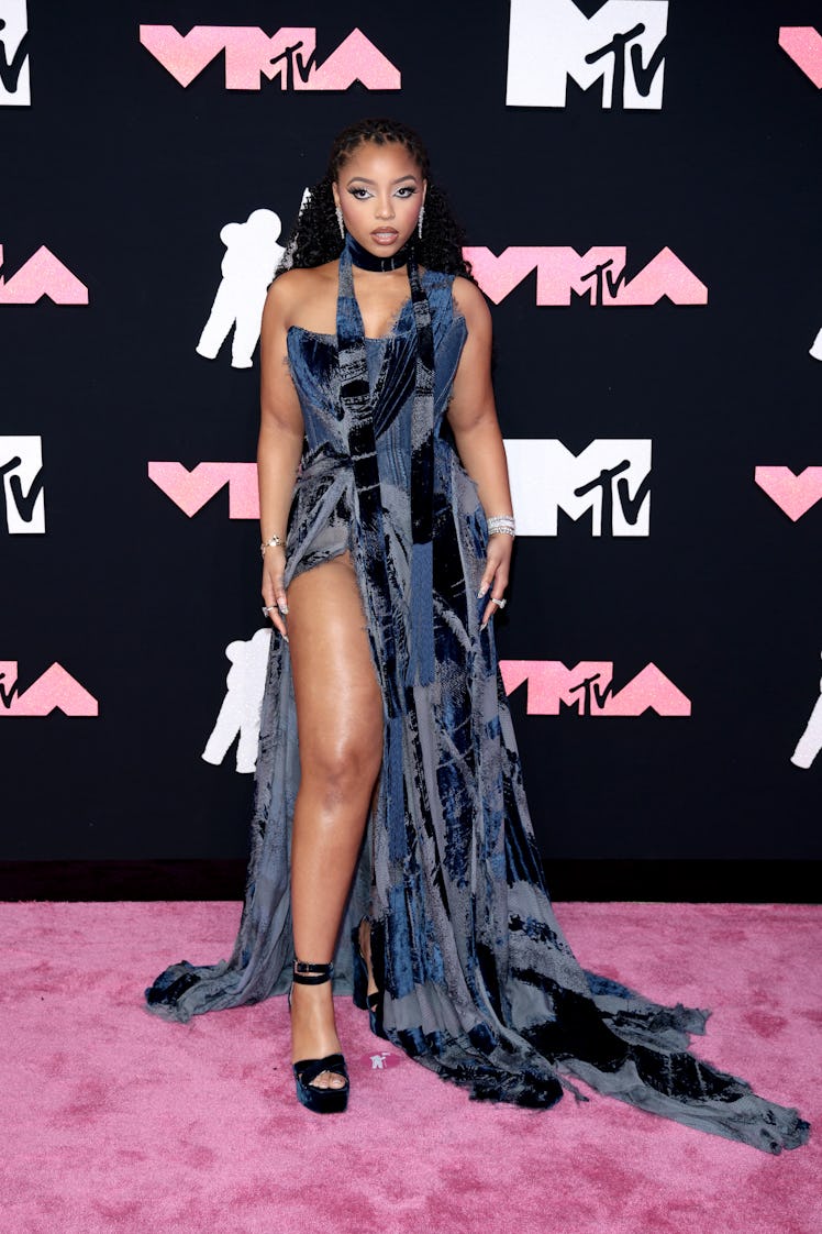 Chloe Bailey attends the 2023 MTV Video Music Awards at the Prudential Center on September 12, 2023 ...