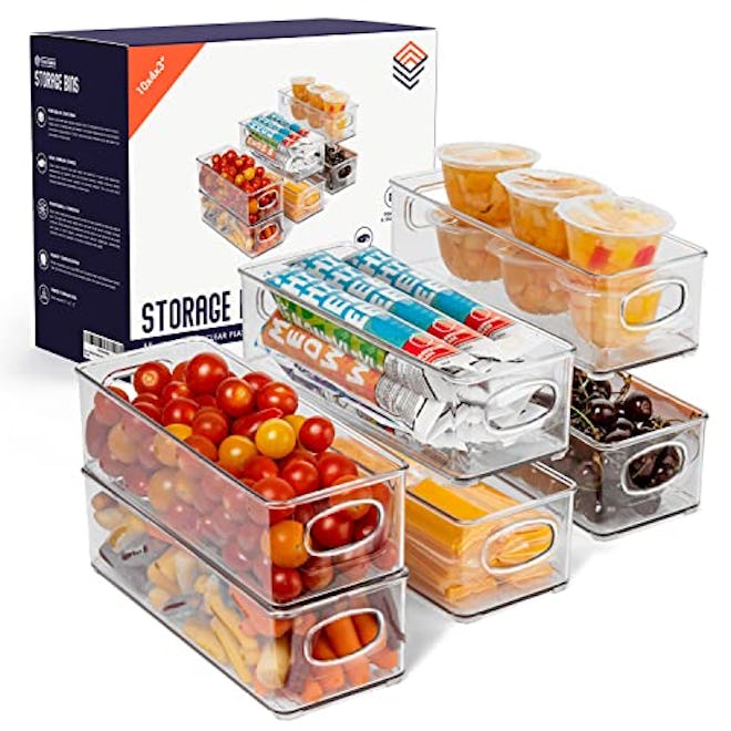 ClearSpace Plastic Pantry Organization Bins (6-Pack)
