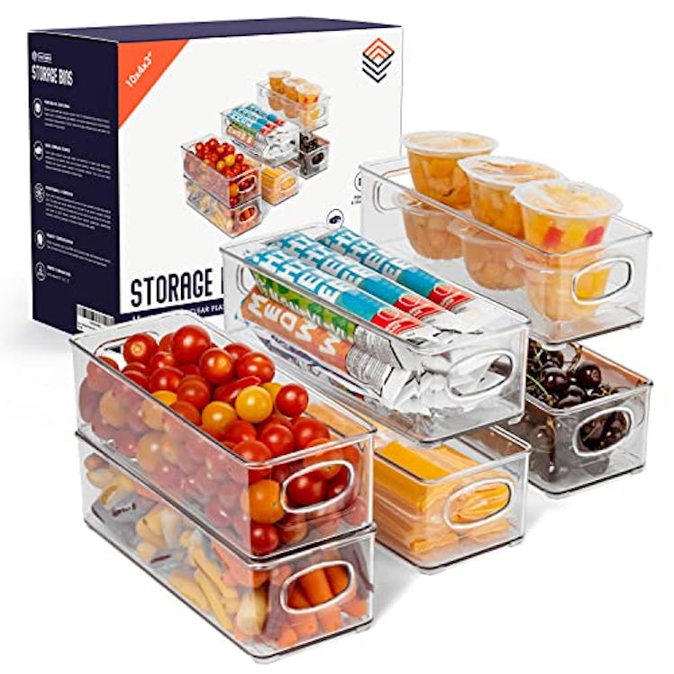 ClearSpace Plastic Food Storage Bins (6-Pieces)