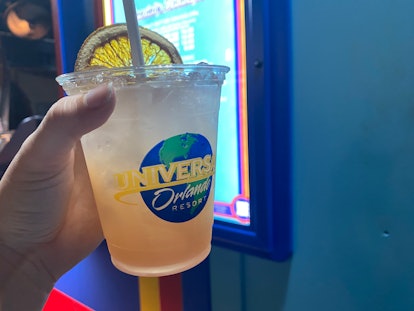 I tried the Peanut Butter Smuggler cocktail at Halloween Horror Nights 2023, inspired by 'Stranger T...